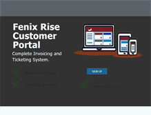 Tablet Screenshot of fenixnetsolutions.com